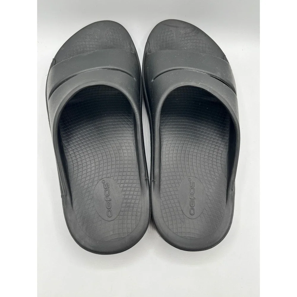 OOFOS OOriginal Sport Slide Sandals Men Black Athletic Recovery Sz EU 43 US 10